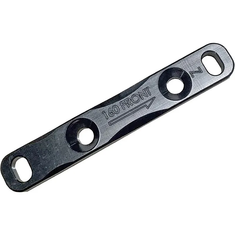 Hope Flat Mount Caliper Adapter Front-160 (Z) Black  | Bikeparts.Com Today Only
