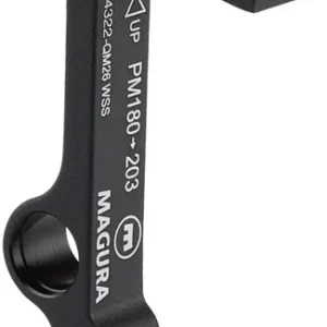 Magura QM 26 ABS Wheel Speed Sensor Disc Brake Adaptor - 180mm Mount to 203mm Rotor Post Mount  | Bikeparts.Com Hot Deal
