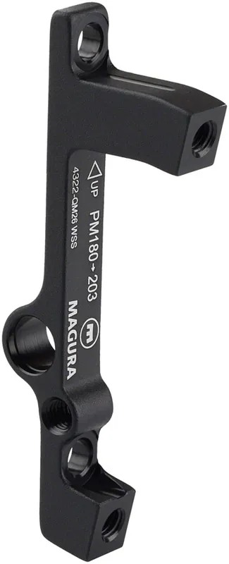Magura QM 26 ABS Wheel Speed Sensor Disc Brake Adaptor - 180mm Mount to 203mm Rotor Post Mount | Bikeparts.Com Hot Deal