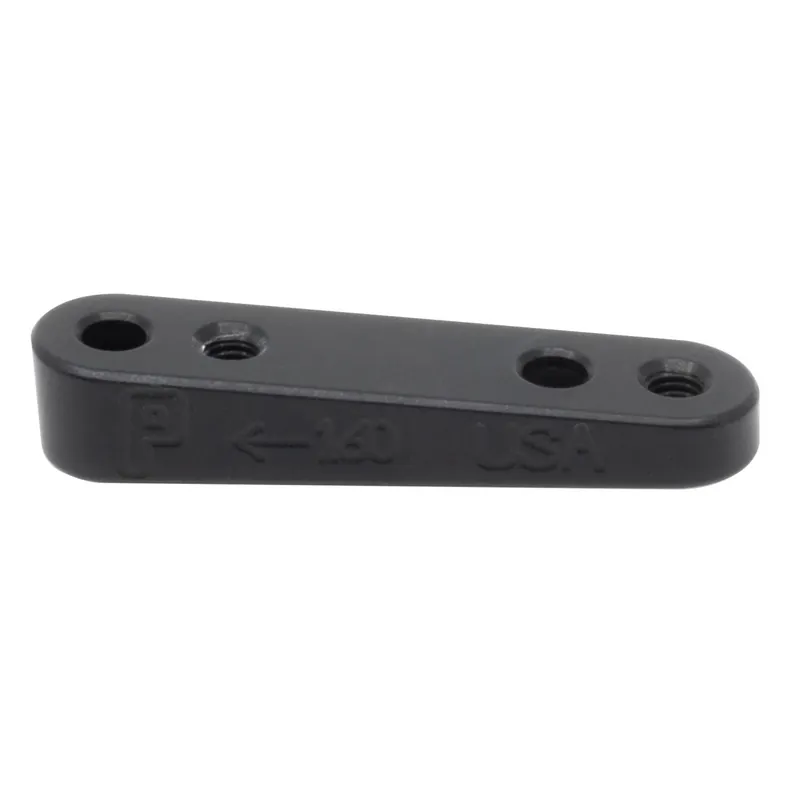 High Quality Paul Components Flat Mount Bracket Rear 160mm w/ Bolts Black  | Bikeparts.Com