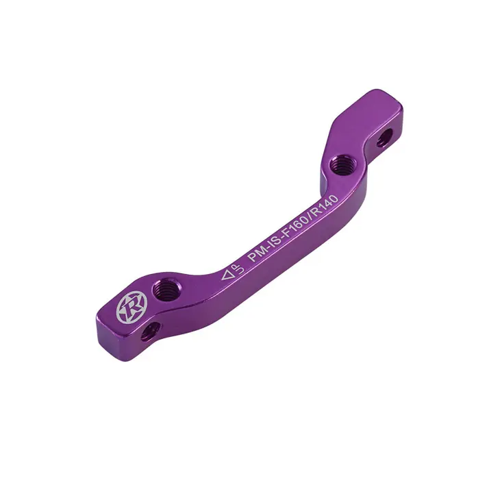 Brand New Reverse Disc Brake Adapter IS-PM 160 Front/140 Rear Purple  | Bikeparts.Com