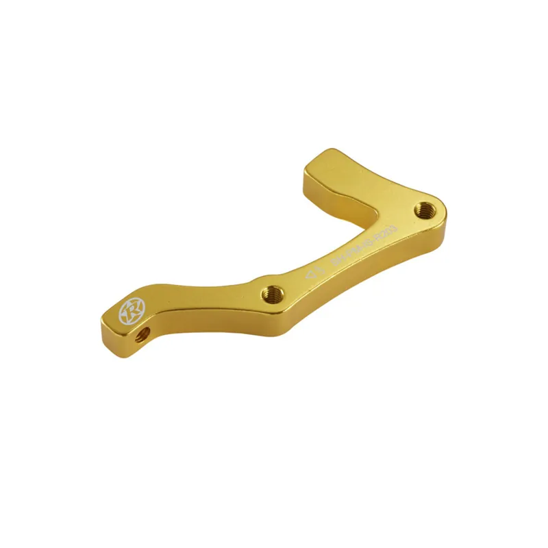Direct From Manufacturer Reverse Disc Brake Adapter IS-PM 203 Rear Shimano Gold  | Bikeparts.Com