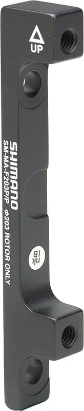Genuine Shimano F203P/P Disc Brake Adaptor for 203mm Rotor 74mm Caliper 74mm Frame or Fork