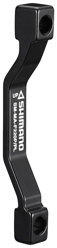 Final Sale Shimano SM-MA-F220P/PL Disc Brake Adaptor - 203mm Post Mount Fork/Frame to 220mm Disc Brake Rotor