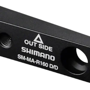Free Returns Shimano SM-MA-R160D/D Disc Brake Adaptor for 160mm Rotor Flat-Mount Caliper Flat-Mount Frame