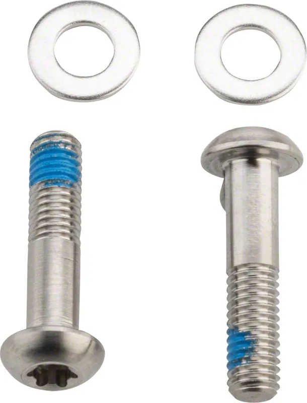 SRAM Flat Mount Frame Disc Caliper Bracket Bolts 42mm Titanium | Bikeparts.Com Instant Buy