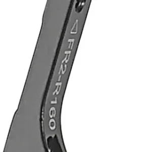 Luxury TRP FR2 Disc Brake Adaptor - Rear Flat Mount Frame to Post Mount For 160mm Rotors Includes Two M5x17mm Bolts