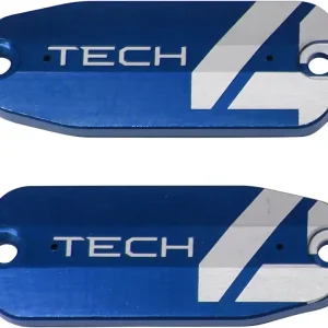 Buy Today Hope Tech 4 Brake Lever Reservoir Lid - Blue Pair