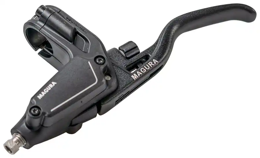 Magura MT C ABS Disc Brake Master Cylinder and Lever Assembly - 2-Finger Left Aluminum Blade Black | Bikeparts.Com Buy Online