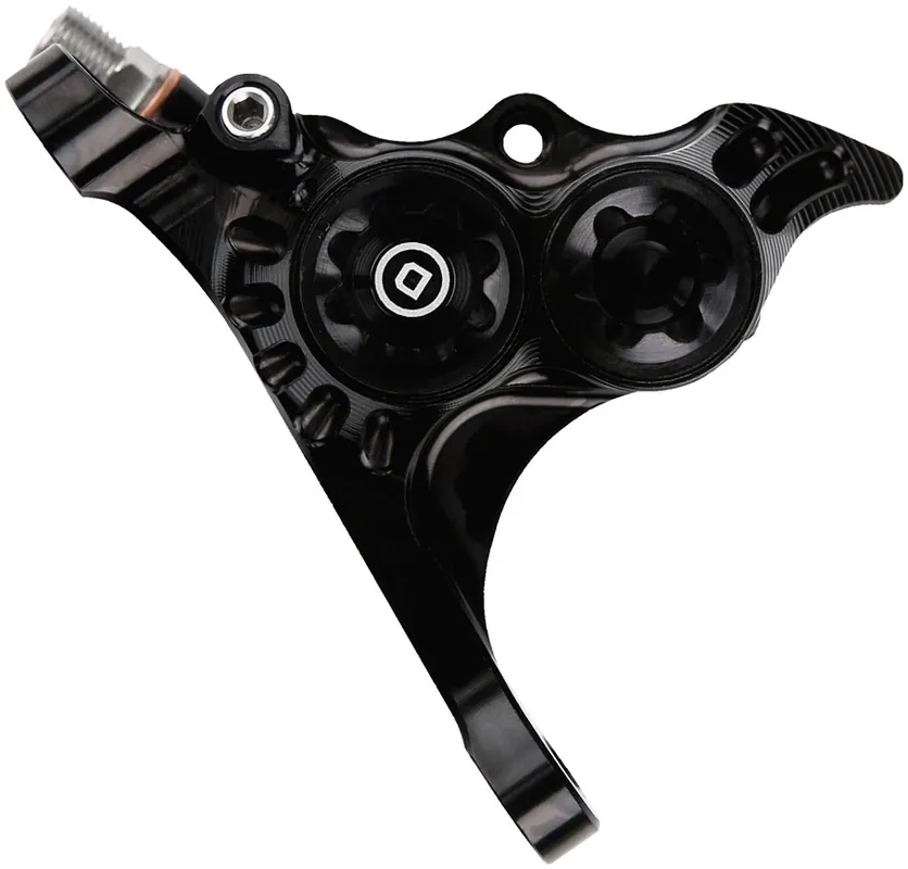 Fan Favorite Hope RX4+ Disc Brake Caliper - Flat Mount Front +20 DOT Black | Bikeparts.Com