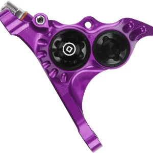 Hope RX4+ Disc Brake Caliper - Flat Mount Front +20mm DOT Type Purple  | Bikeparts.Com Top Pick
