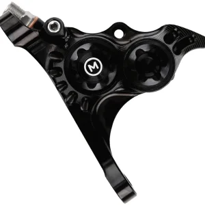 Hope RX4+ Disc Brake Caliper - Front Flat Mount Direct +20mm Mineral Oil Type Black  | Bikeparts.Com Best Choice