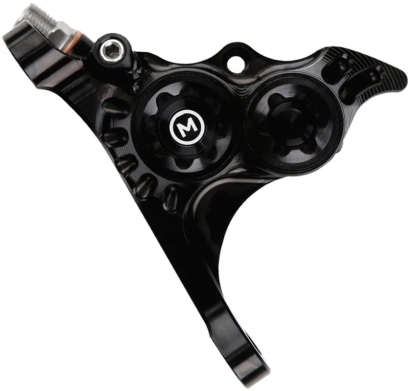 Hope RX4+ Disc Brake Caliper - Front Flat Mount Direct +20mm Mineral Oil Type Black | Bikeparts.Com Best Choice