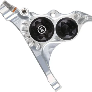 Hope RX4+ Disc Brake Caliper - Front Flat Mount Direct +20mm Mineral Oil Type Silver  | Bikeparts.Com Special Offer