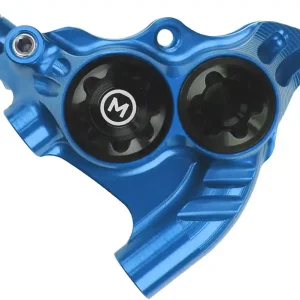 Hope RX4+ Disc Brake Caliper - Rear Flat Mount Direct +20mm Mineral Oil Blue Exclusive Offer