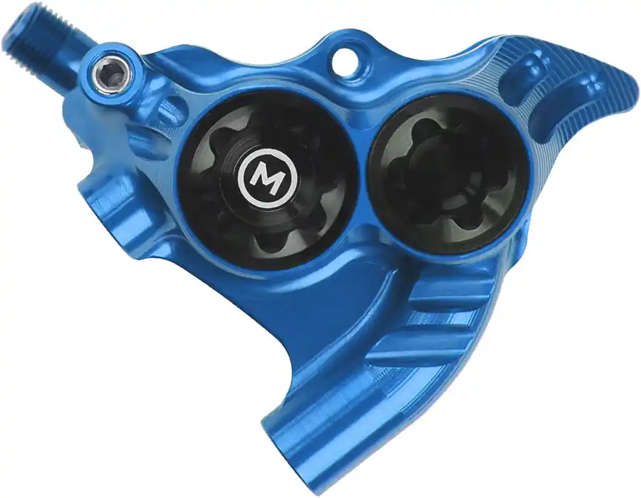 Hope RX4+ Disc Brake Caliper - Rear Flat Mount Direct +20mm Mineral Oil Blue Exclusive Offer