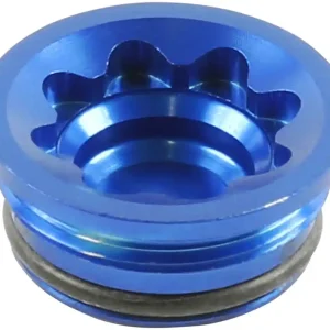 Hope V4 Small/E4 Disc Brake Caliper Bore Cap - Blue Exclusive