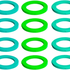 Magura 4-Piston Caliper Colored Cover Kit for one Caliper Neon Green Cyan Mint Latest
