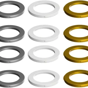 Free Delivery Magura 4-Piston Caliper Colored Cover Kit for one Caliper White Gold Silver