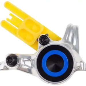 Top Rated Magura MT8/MT6/MT Trail SL Disc Brake Caliper - Rear Post Mount 2-Piston Chrome/Blue