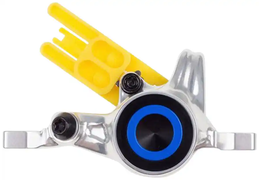 Top Rated Magura MT8/MT6/MT Trail SL Disc Brake Caliper - Rear Post Mount 2-Piston Chrome/Blue