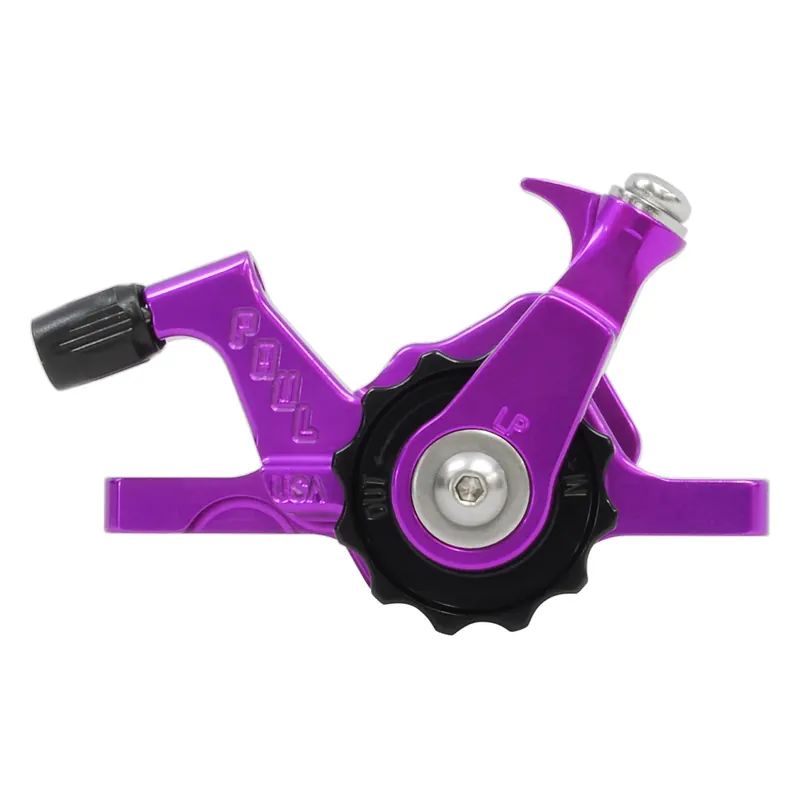 Limited Edition Paul Components Klamper Disc Brake Caliper Short-Pull Purple/Black  | Bikeparts.Com
