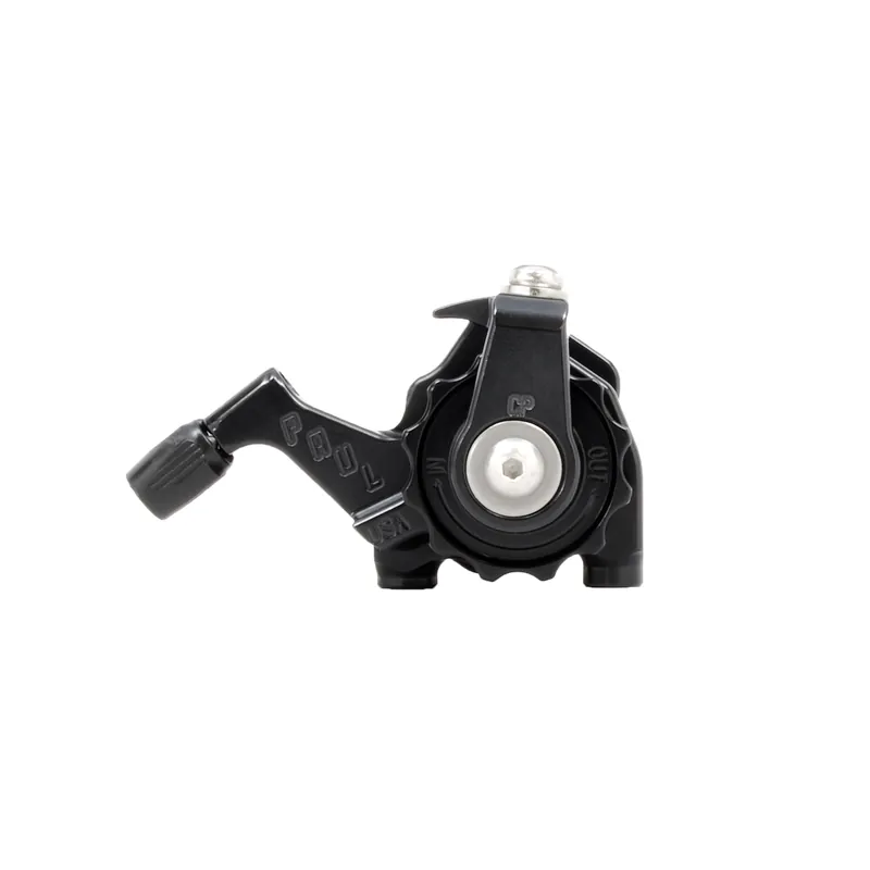 Free Delivery Paul Components Klamper Flat Mount Disc Caliper Short-Pull Black  | Bikeparts.Com