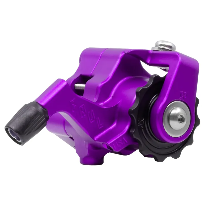 Top Rated Paul Components Klamper Flat Mount Disc Caliper Short-Pull Pur/Blk  | Bikeparts.Com