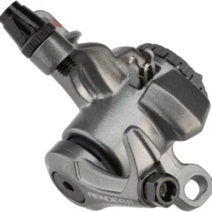 Promax Render R DSK-717 Disc Brake Caliper - Short Pull Road Mechanical Post Mount Gray Professional Grade