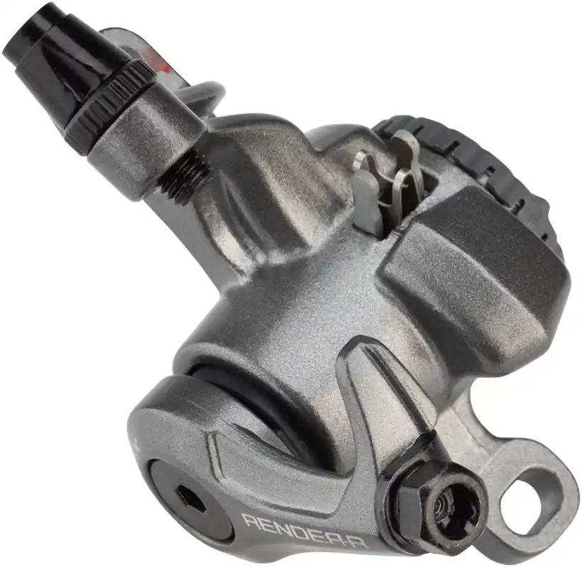Promax Render R DSK-717 Disc Brake Caliper - Short Pull Road Mechanical Post Mount Gray Professional Grade