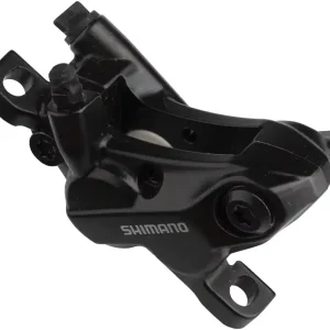 Bargain Shimano BR-MT520 4-Piston Disc Brake Caliper with Metal Pads Front or Rear Black