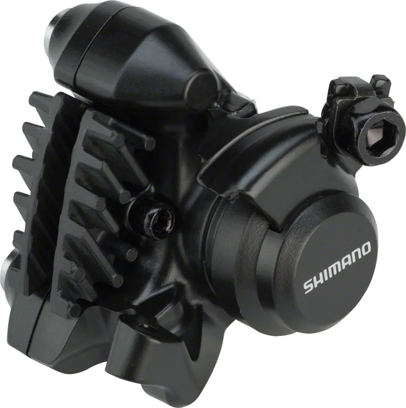 Shimano BR-RS305 Rear Flat-Mount Disc Brake Caliper with Resin Pads with Fins Holiday Sale