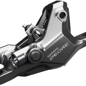 Must Have Shimano Deore BR-M6100 Disc Brake Caliper - Front or Rear Hydraulic Resin Pads Gray