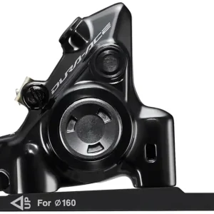 Shimano Dura-Ace BR-R9270-F Hydraulic Disc Brake Caliper - Front Flat Mount Resin Brake Pads Sale