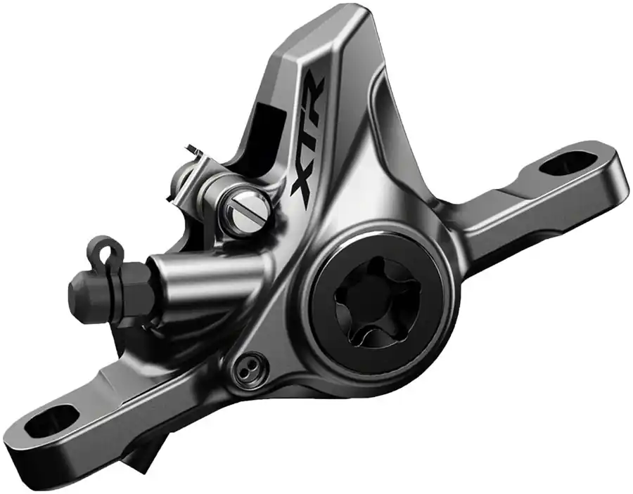 Grab Now Shimano XTR BR-M9100 Disc Brake Caliper - Front or Rear Post Mount 2-Piston Includes Metallic Pads