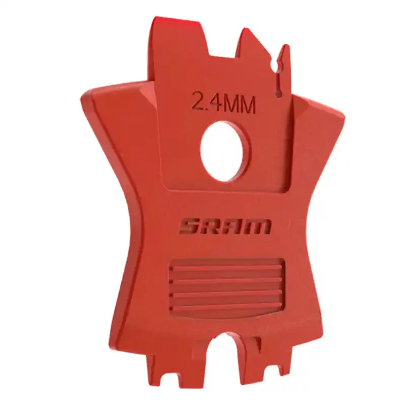 Grab Now SRAM Disc Brake Pad Spacer Monoblock 2.4mm 2pcs  | Bikeparts.Com