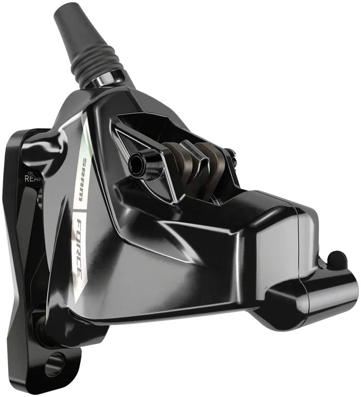 Special Offer SRAM Force AXS eTap Hydraulic Disc Brake Caliper Assembly - Front or Rear Flat Mount Iridescent Gray D2
