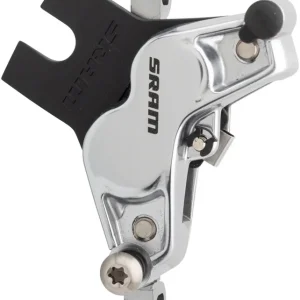 SRAM G2 Ultimate Disc Brake Caliper Assembly - Post Mount Polar Grey Anodized A2 Money Back Guarantee