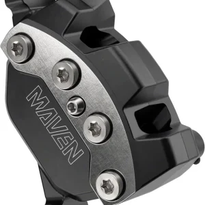 Direct From Factory SRAM Maven Ultimate Disc Brake Caliper Assembly - Front/Rear Post Mount 4-Piston Silver/Black A1