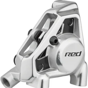 Clearance SRAM RED eTap AXS Hydraulic Disc Brake Caliper Assembly - Front or Rear Flat Mount Silver E1