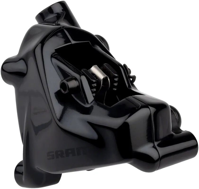 Grab Now SRAM S-900 Disc Brake Caliper - Flat Mount 2-Piston 2-Piece HRD Black | Bikeparts.Com