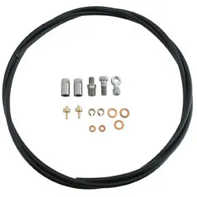 Hope 5mm Tubing Kit M6 (0d/90d) 1600mm Black  | Bikeparts.Com Budget
