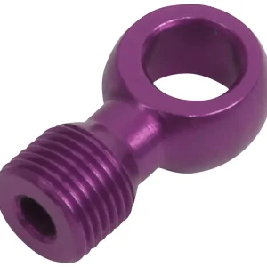 Hope 90 Degree Disc Brake Caliper Connector - Purple In Demand