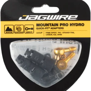 Jagwire Pro Disc Brake Hydraulic Hose Quick-Fit Adaptor - For Hayes Prime Expert/Comp/Pro Stroker Ace/Carbon/Gram/Trail Dominion A2/A4 Fan Favorite