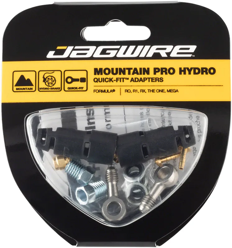 Secure Checkout Jagwire Pro Disc Brake Hydraulic Hose Quick-Fit Adaptor for Formula R1R R1 T1 RO