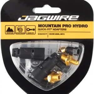 Jagwire Pro Disc Brake Hydraulic Hose Quick-Fit Adaptor for Shimano Deore and Deore LX Crafted