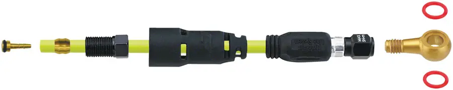 Jagwire Pro Disc Brake Hydraulic Hose Quick-Fit Adaptor for TRP Slate EVO C1.8 C2.3 Quadiem G-Spec DH-EVO  | Bikeparts.Com Trending