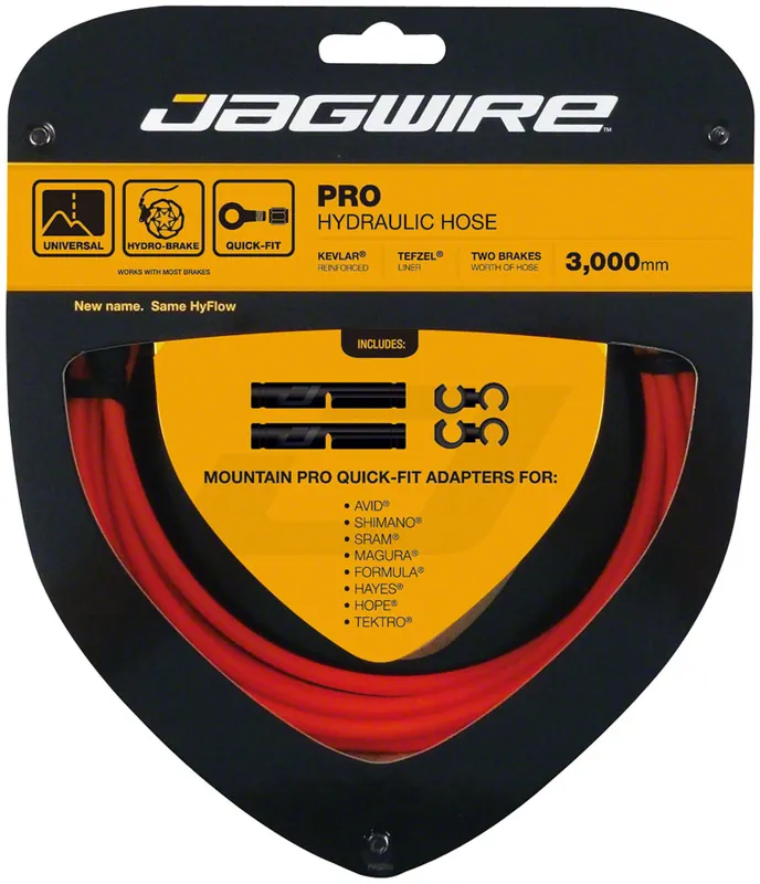 Free Returns Jagwire Pro Hydraulic Disc Brake Hose Kit 3000mm Orange
