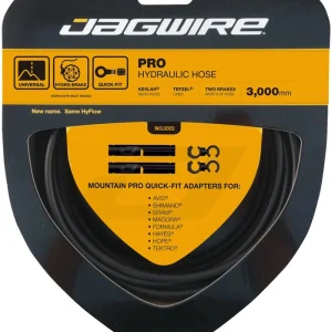 Jagwire Pro Hydraulic Disc Brake Hose Kit 3000mm Stealth Black Free Returns