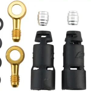 Jagwire Pro Quick-Fit Adapters for Hydraulic Hose - Fits SRAM Code R/RSC and Level TLM/Ultimate Seasonal Sale